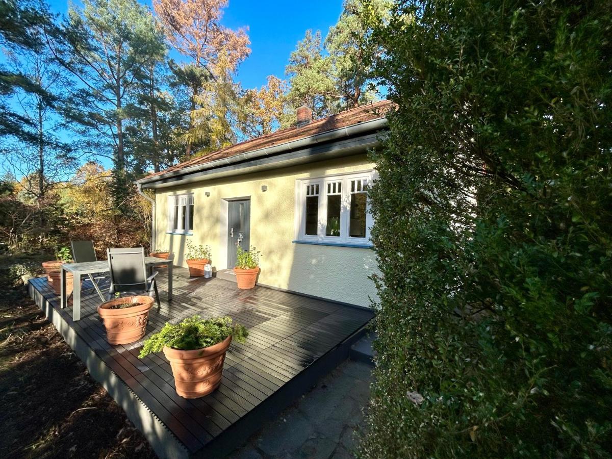 Ferienhaus Im Gruenen Mit Kamin Oranienburg Exterior photo