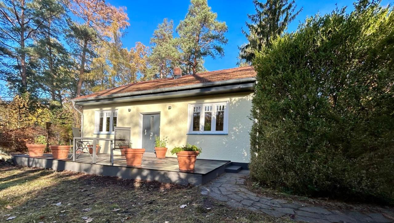 Ferienhaus Im Gruenen Mit Kamin Oranienburg Exterior photo
